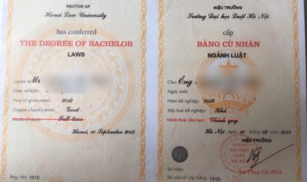 bằng đại học sử dụng vĩnh viễn không