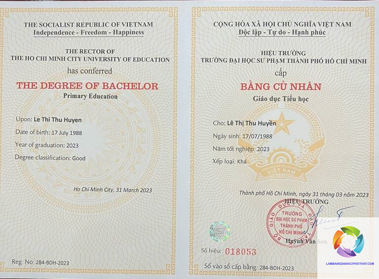 bằng đại học sư phạm tiểu học học lên thạc sĩ được không - Hình 1
