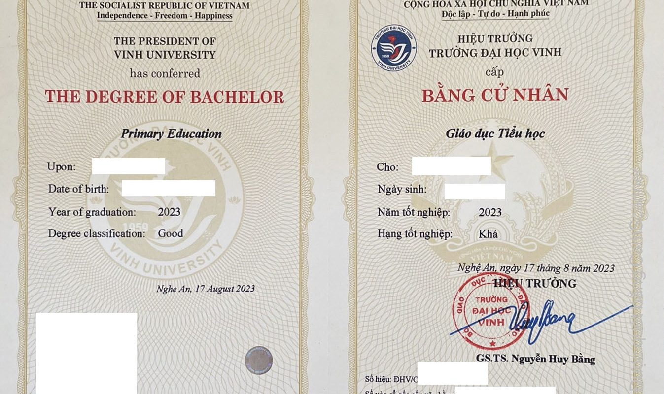 bằng đại học sư phạm tiểu học là gì