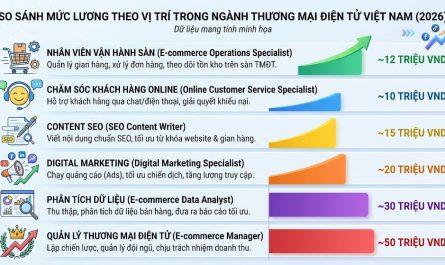 bằng đại học thương mại điện tử lương bao nhiêu