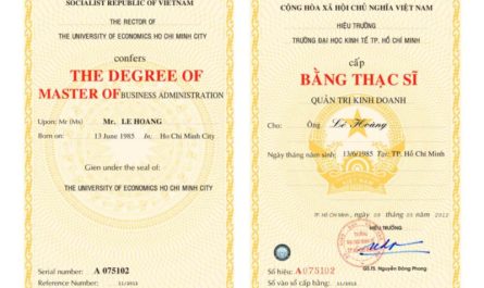 bằng đại học và thạc sĩ