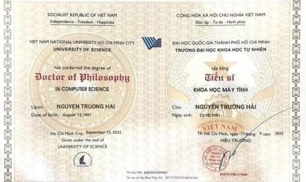 bằng đại học và tiến sĩ