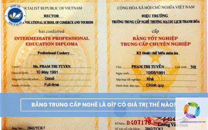 bằng đại học và trung cấp
