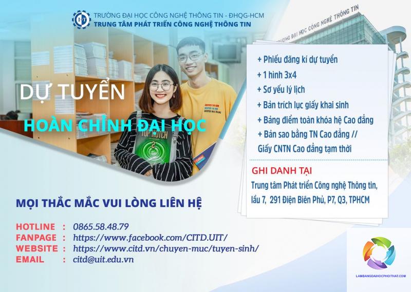 cao đẳng công nghệ thông tin liên thông đại học