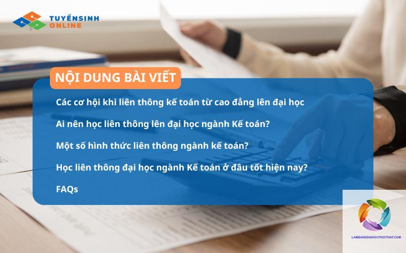 cao đẳng kế toán liên thông đại học - Hình 2