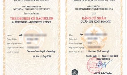 chi phí cấp lại bằng đại học