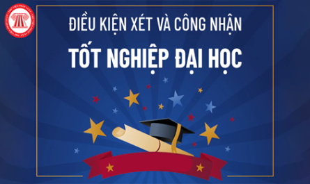 điều kiện nhận bằng đại học