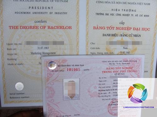 mã số bằng đại học