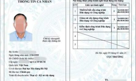 bằng cao đẳng kỹ thuật xây dựng có được cấp chứng chỉ hành nghề không
