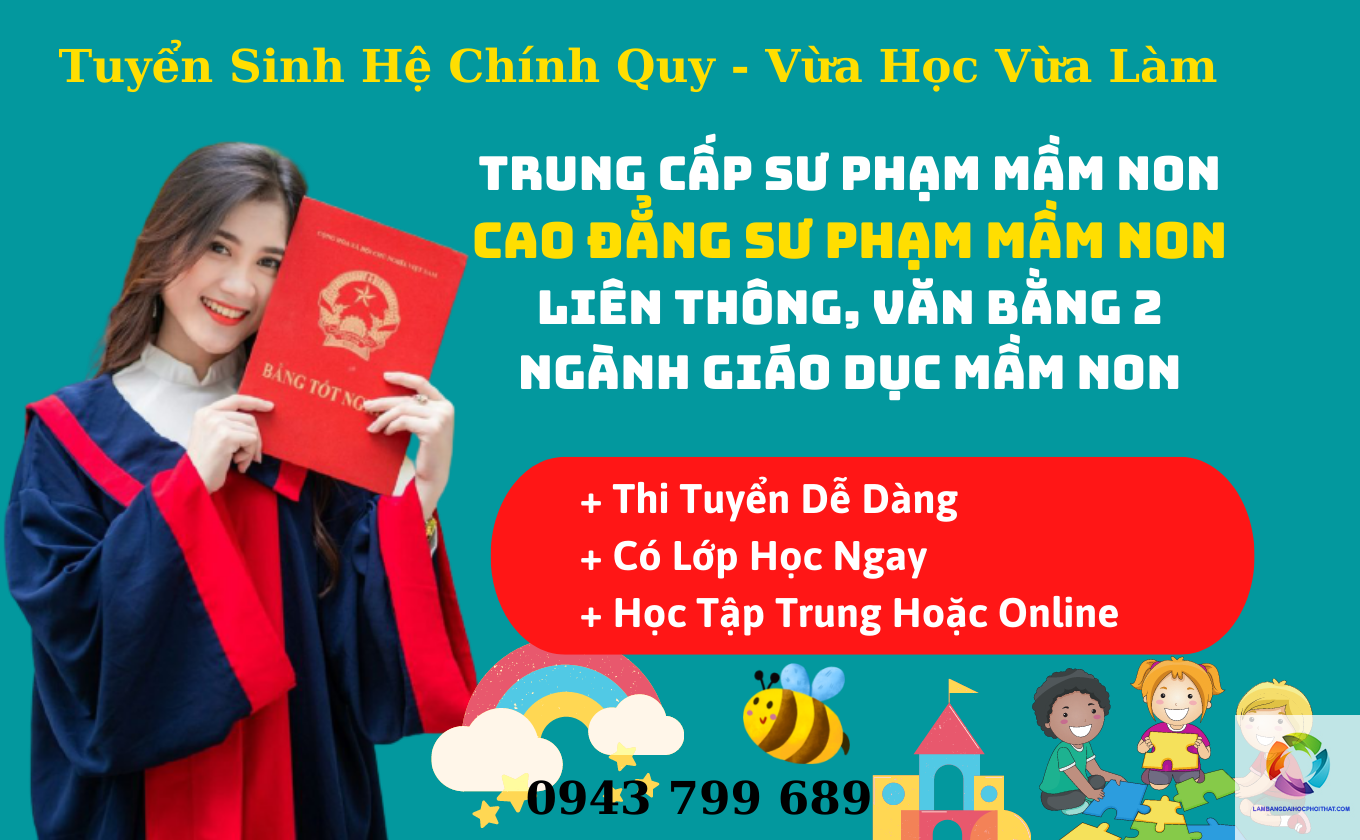 bằng cao đẳng sư phạm mầm non có liên thông đại học được không - Image 2