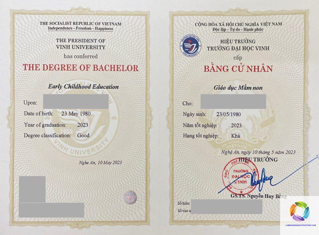 bằng cao đẳng sư phạm mầm non có liên thông đại học được không