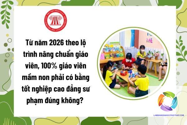 bằng cao đẳng sư phạm mầm non làm giáo viên được không - Image 3