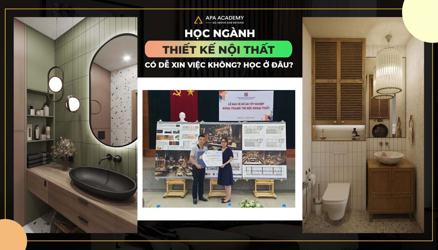 bằng cao đẳng thiết kế nội thất có dễ xin việc không
