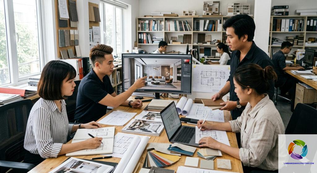 bằng cao đẳng thiết kế nội thất ra làm gì - Image 3