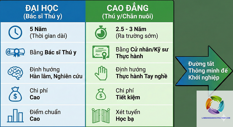 bằng cao đẳng thú y học lên đại học được không - Image 5