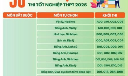 các khối thi đại học hiện nay
