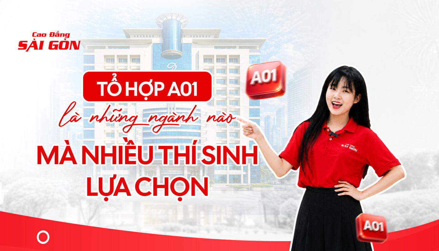 khối a01 có xét tuyển cao đẳng không
