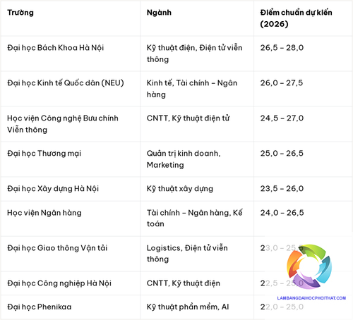 khối a01 xét tuyển đại học nào ở hà nội - Image 4