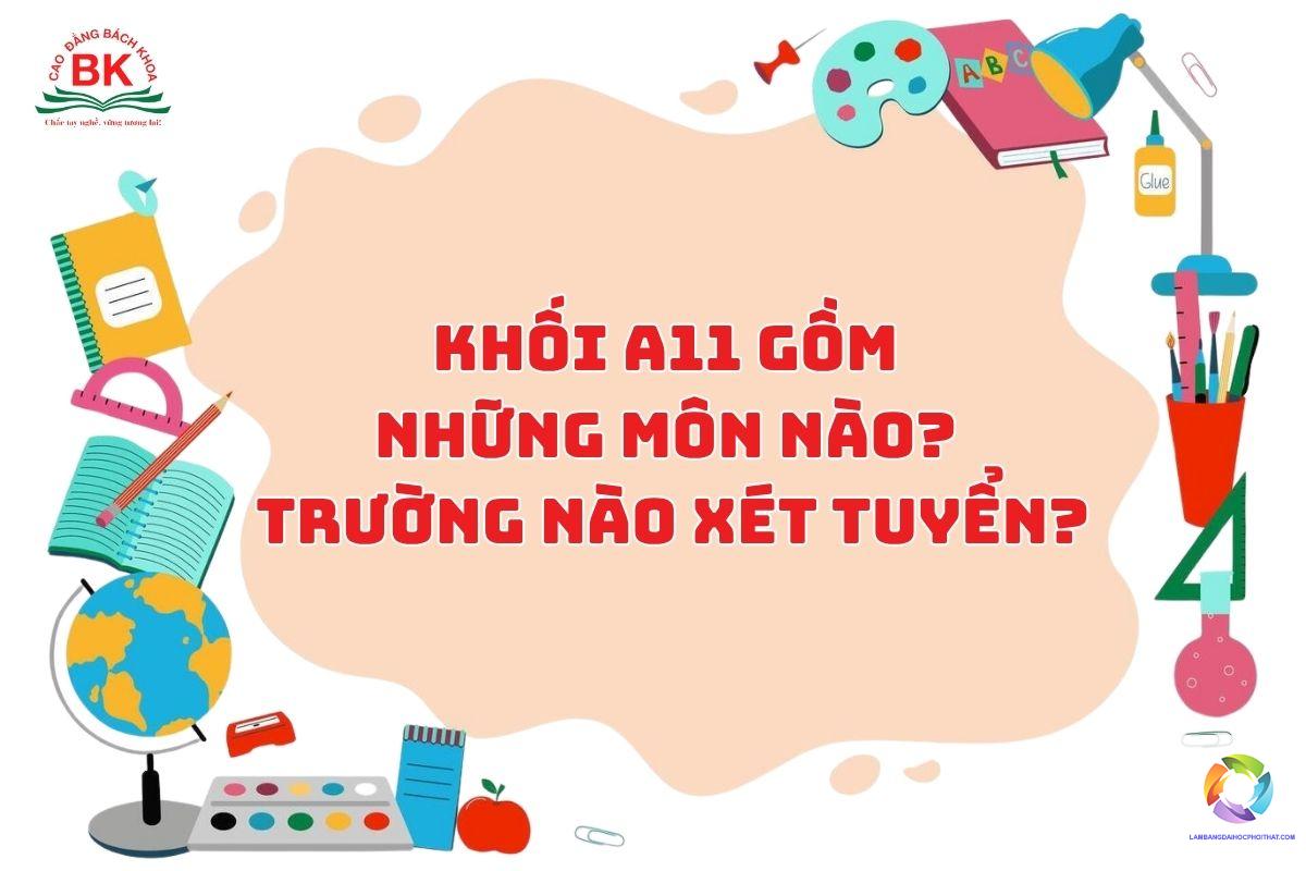 khối a11 gồm những môn nào - Image 2