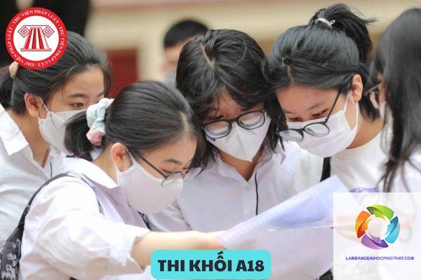 khối a18 gồm những môn nào - Image 3