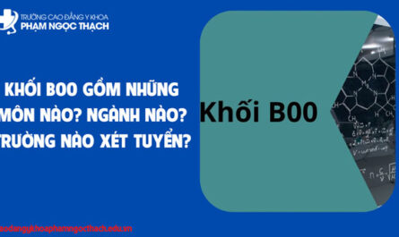 khối b00 có xét tuyển cao đẳng không