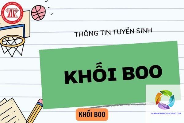 khối b00 gồm những môn nào - Image 5