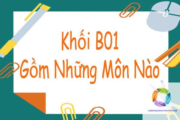 khối b01 gồm những môn nào - Image 2
