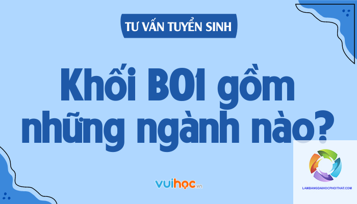 khối b01 gồm những môn nào - Image 1