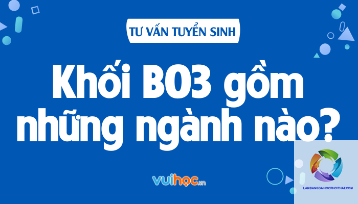 khối b03 gồm những môn nào - Image 3