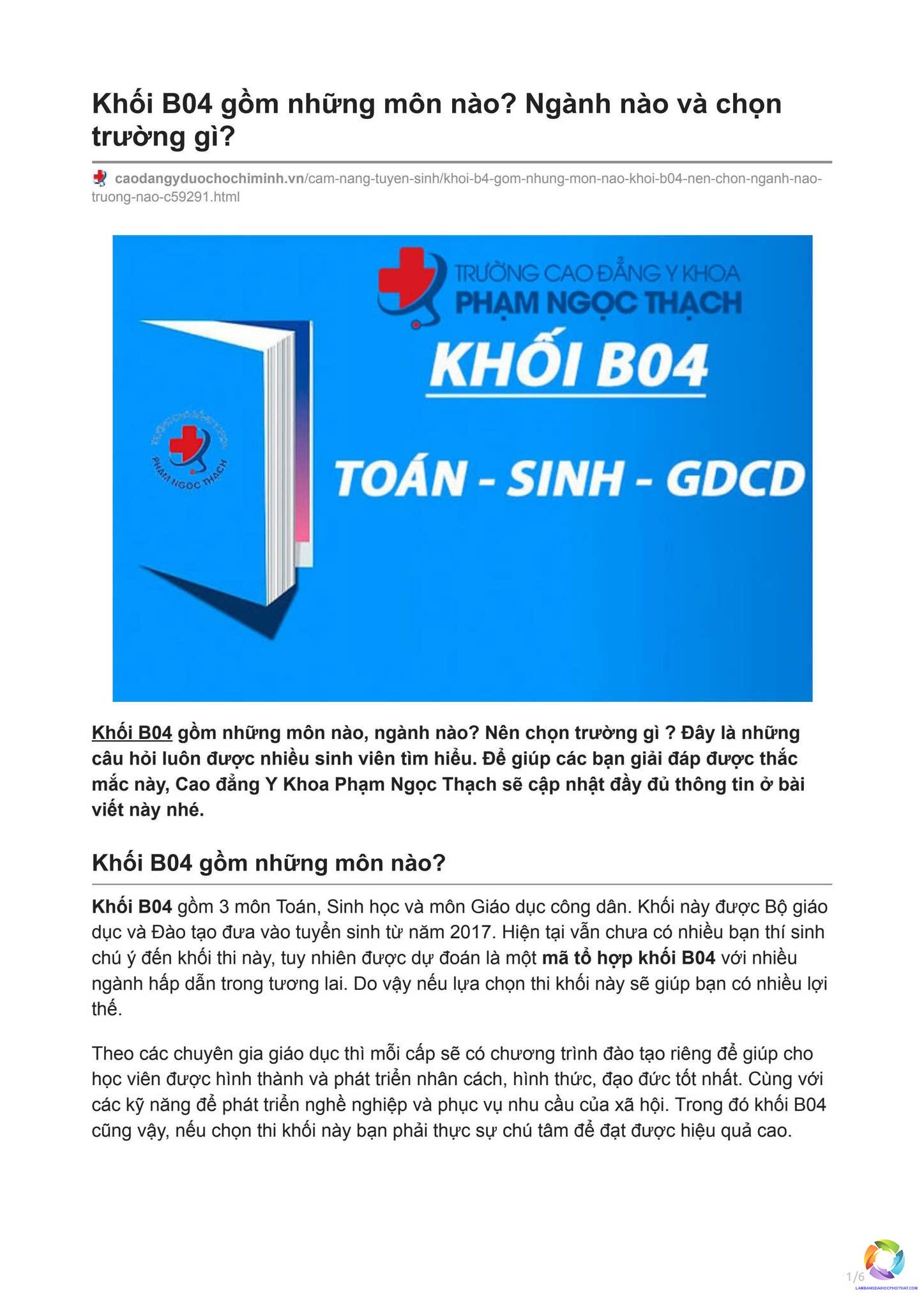 khối b04 gồm những môn nào - Image 2