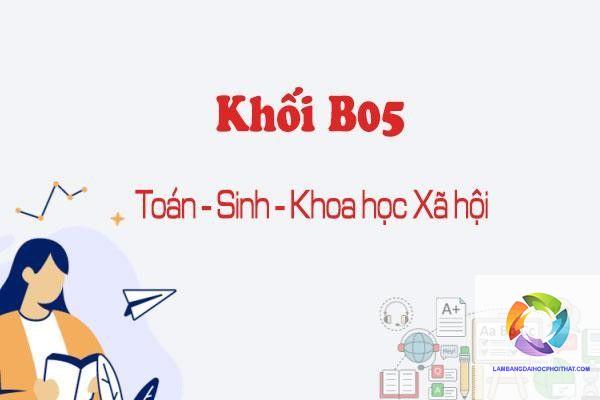 khối b05 gồm những môn nào - Image 3