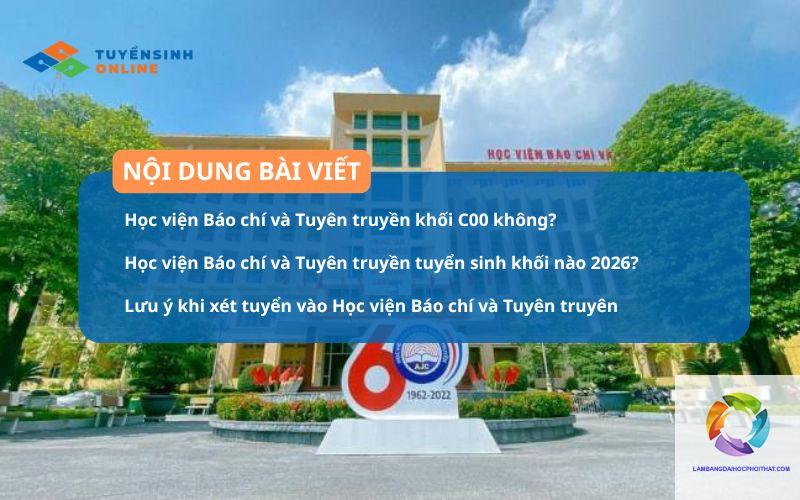 khối c00 có xét tuyển báo chí không - Image 2