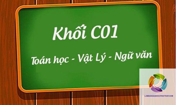 khối c01 gồm những môn nào - Image 3