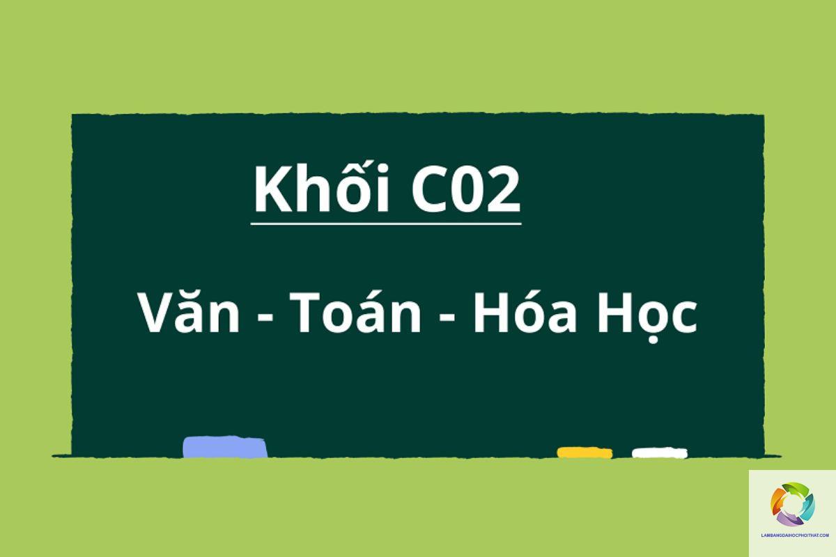 khối c02 gồm những môn nào - Image 3