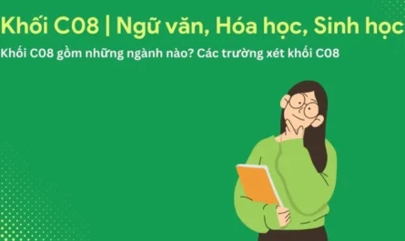 khối c08 gồm những môn nào