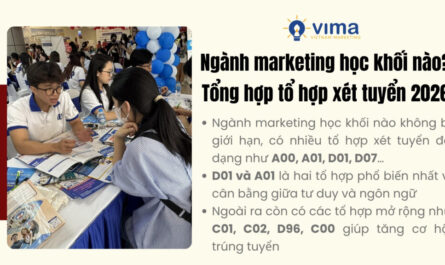 khối d01 có xét tuyển marketing không