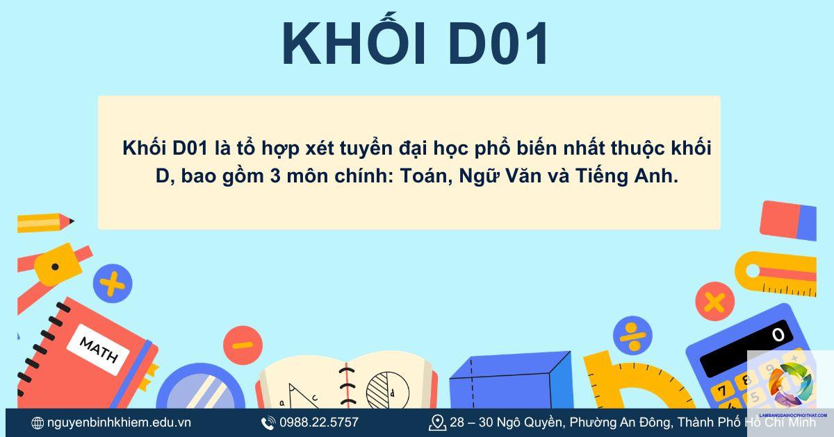 khối d01 gồm những ngành xã hội nào - Image 5