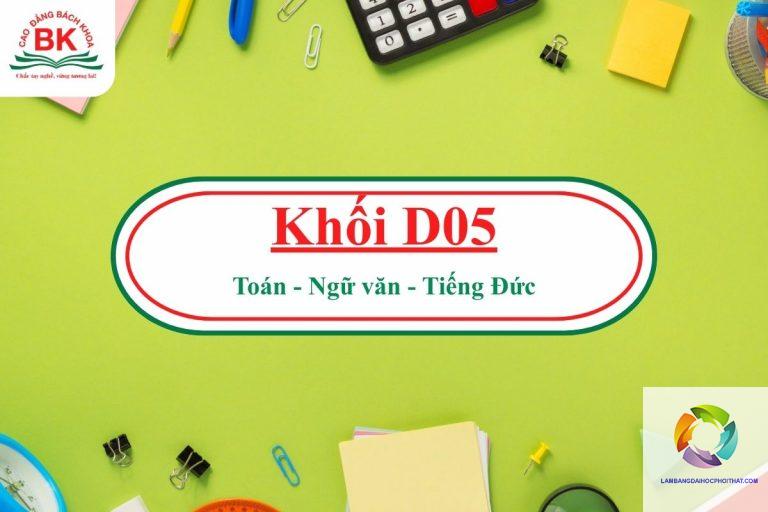 khối d05 gồm những môn nào - Image 5