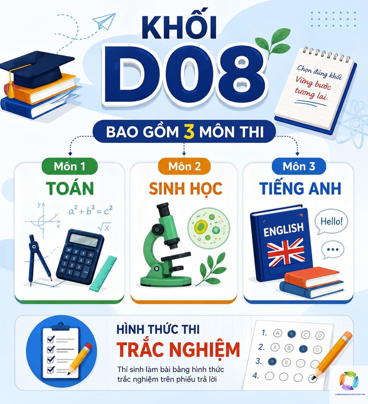 khối d08 xét tuyển ngành nào - Image 1