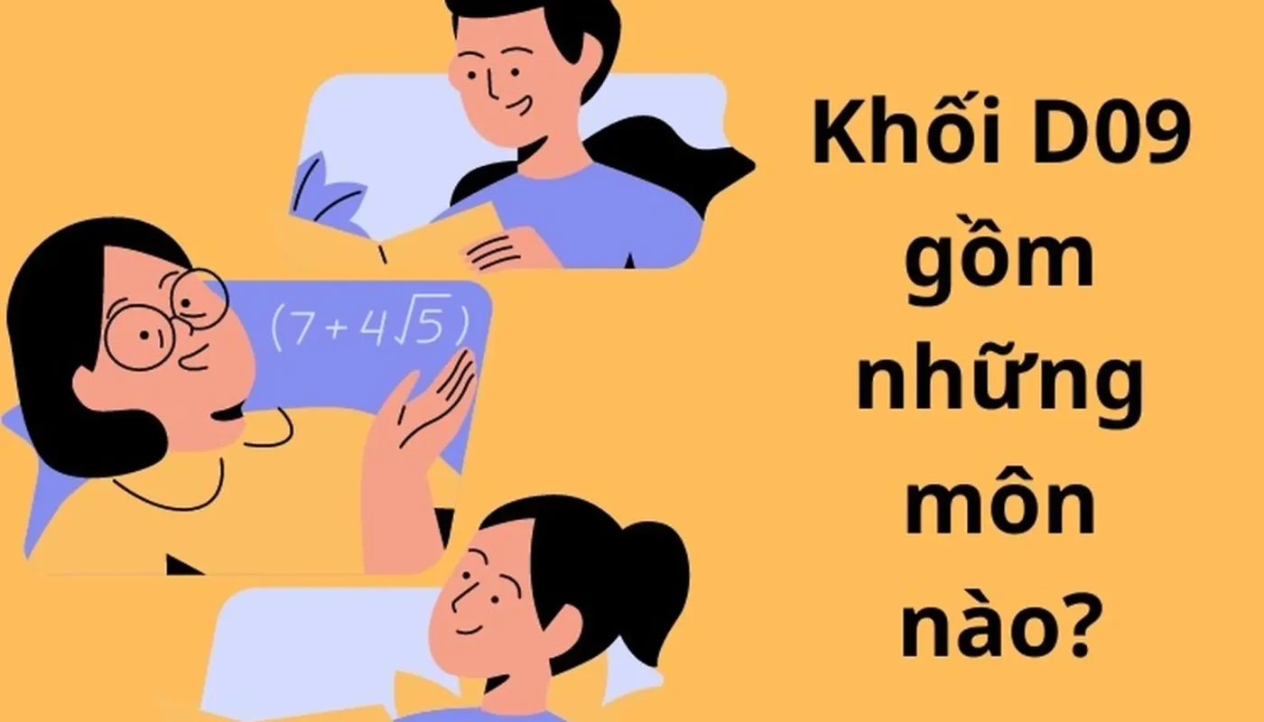 khối d09 gồm những môn nào