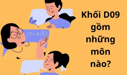khối d09 gồm những môn nào