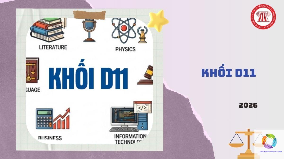 khối d11 gồm những môn nào - Image 2