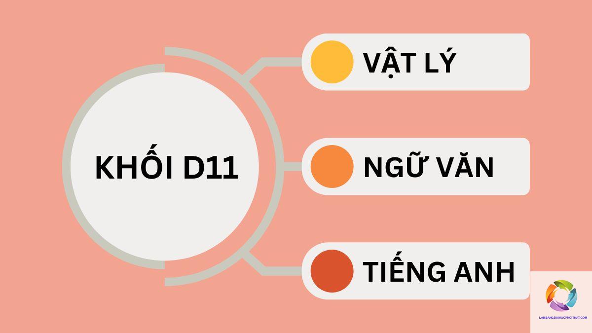 khối d11 gồm những môn nào - Image 3