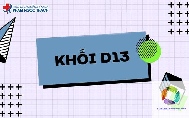 khối d13 gồm những môn nào - Image 2