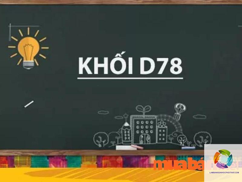 khối d78 gồm những môn nào - Image 4
