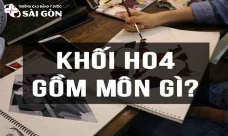 khối h04 gồm những môn nào