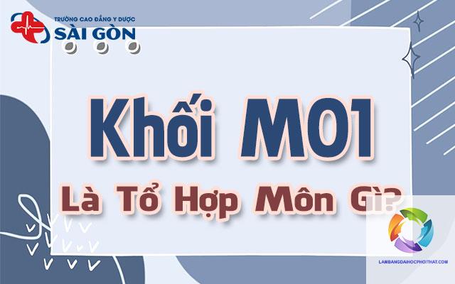 khối m01 gồm những môn nào