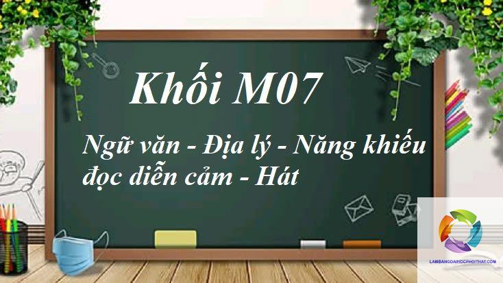 khối m07 gồm những môn nào - Image 3
