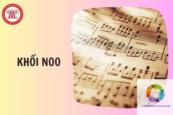 khối n00 gồm những môn nào