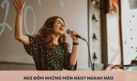 khối n03 gồm những môn nào